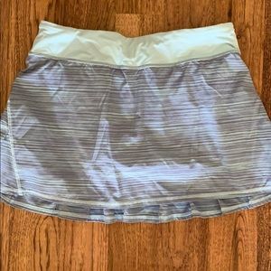 Lululemon running skort size 10 Tall